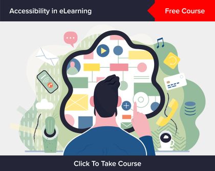 FREE accessibility in eLearning course here