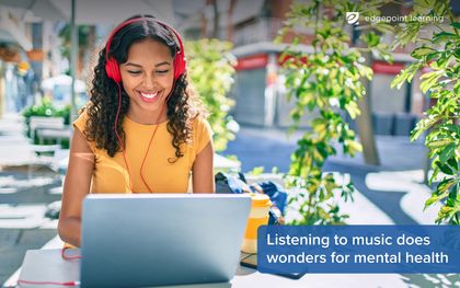 Listening to music does wonders for mental health