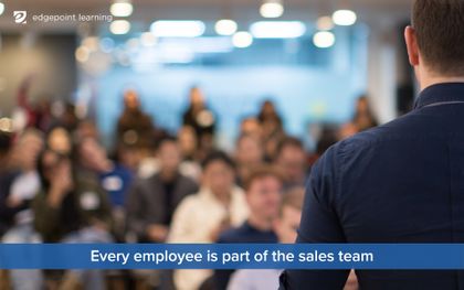 Every employee is part of the sales team
