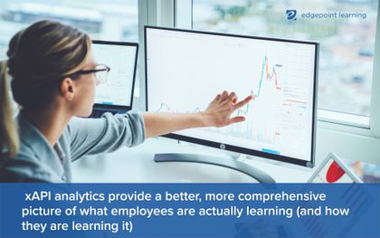 xAPI analytics provide a better, more comprehensive picture of what employees are actually learning (and how they are learning it)